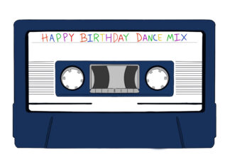 Mix Tape Happy Birthday Card for Anyone