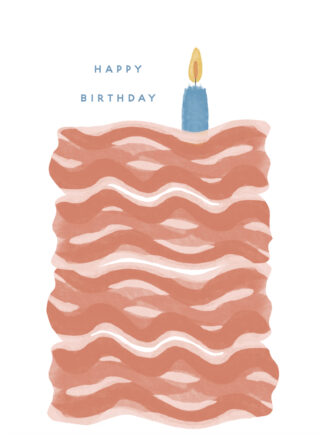 Bacon Birthday Cake